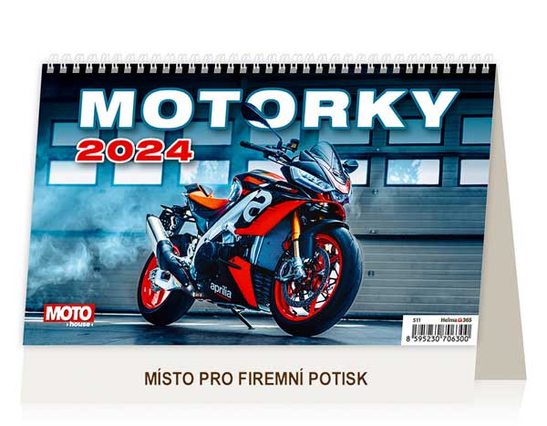 Motorky - stolní kalendáø