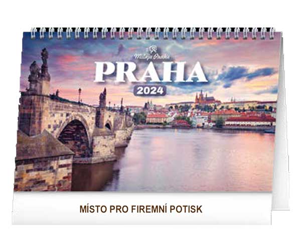  Praha - miluju Prahu- stolní kalendáø